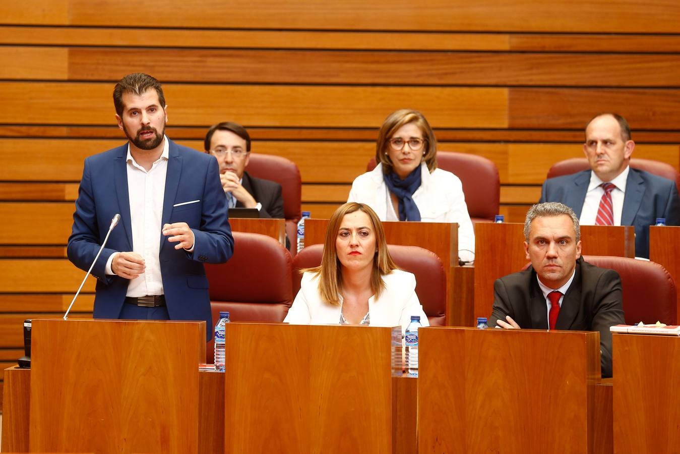 Pleno en las Cortes de Castilla y León