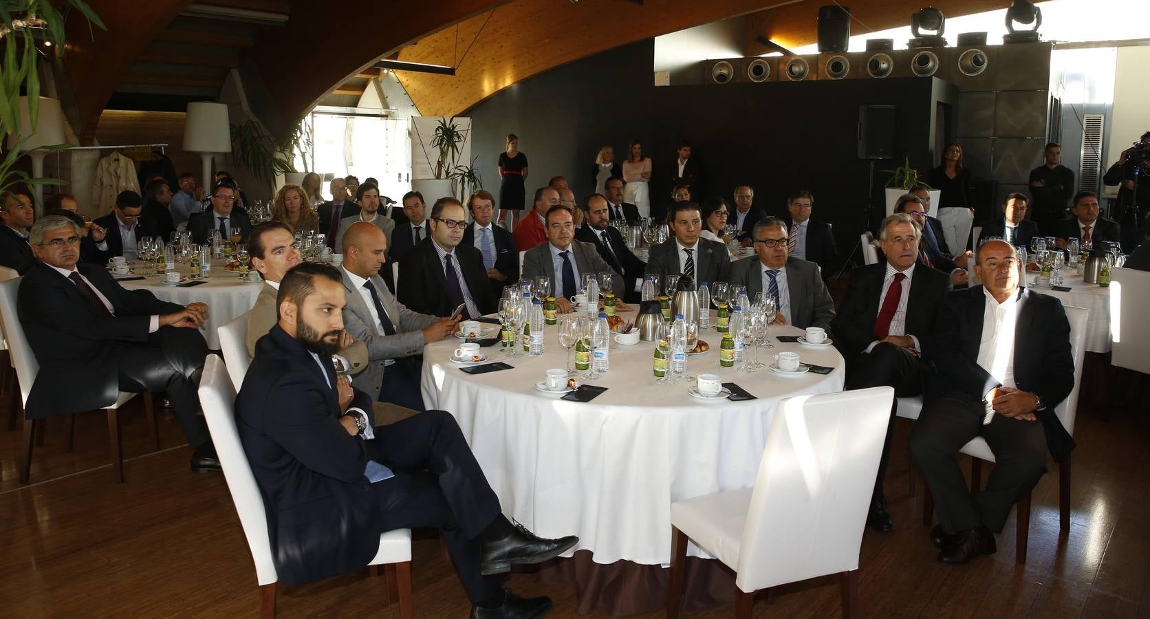 El exministro Manuel Pimentel en el Foro Económico de El Norte de Castilla