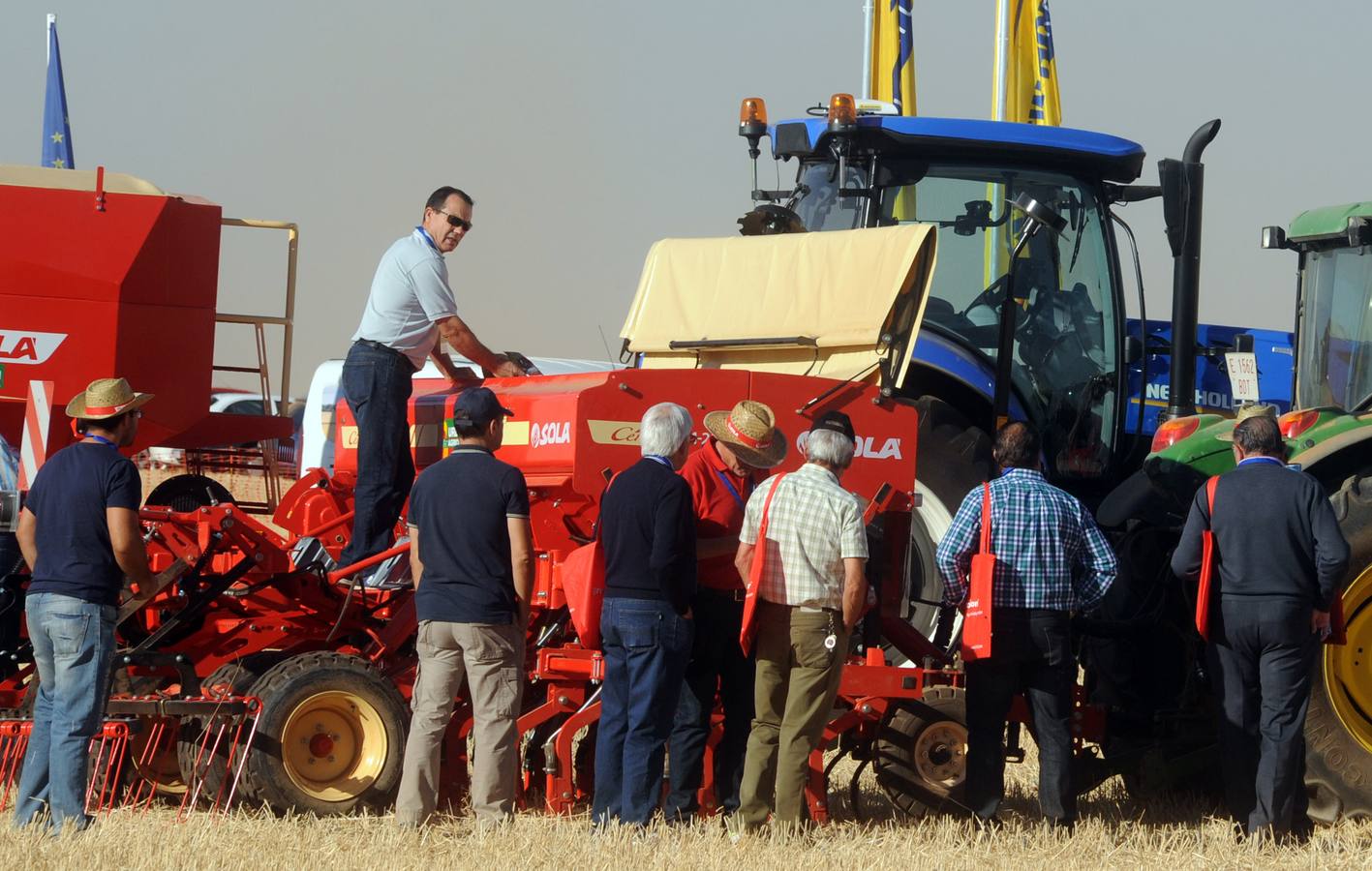 Barruelo del Valle acoge la I Jornada Internacional de Agricultura de Conservación