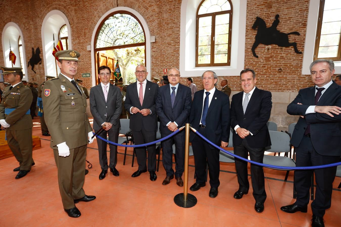 Inicio del curso en la Academia de Caballería de Valladolid