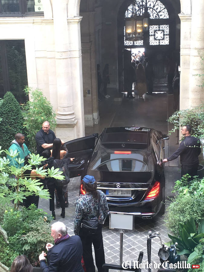 Imágenes en exclusiva de Kim Kardashian y su familia después del atraco