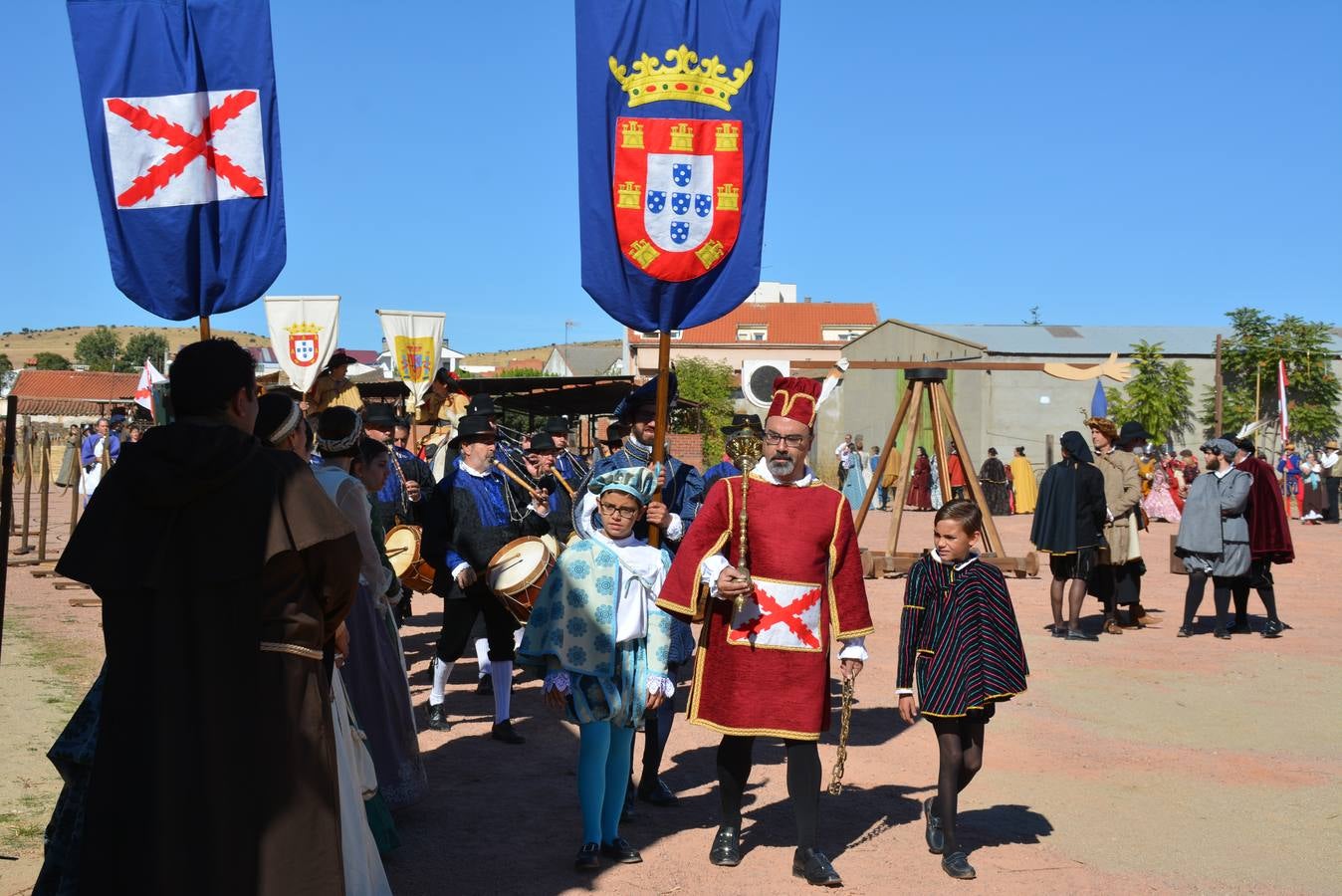 Aldeatejada se viste de gala para las Vísperas Nupciales de Felipe II y Manuela de Portugal (2/3)