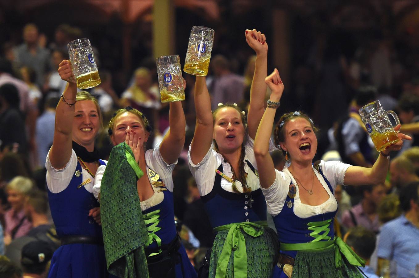 La tradicional fiesta de la cerveza de Múnich llega a su fin