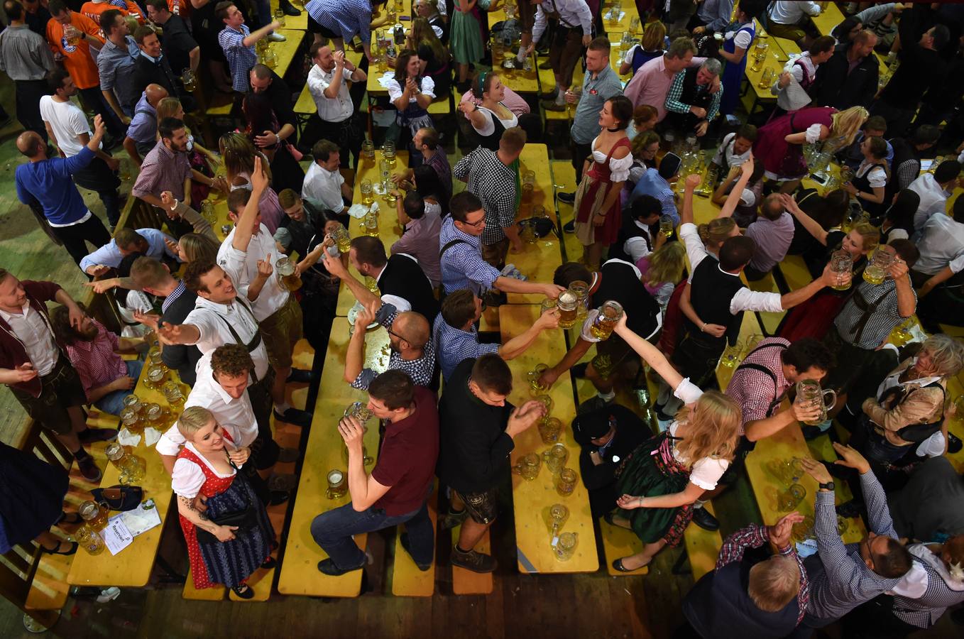 La tradicional fiesta de la cerveza de Múnich llega a su fin