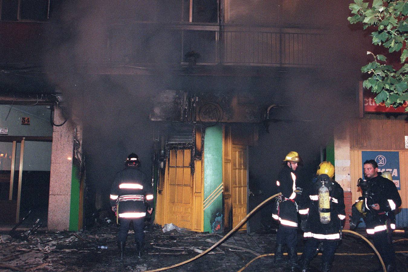 Se cumplen veinte años del incendio de la discoteca Siete Siete de Valladolid