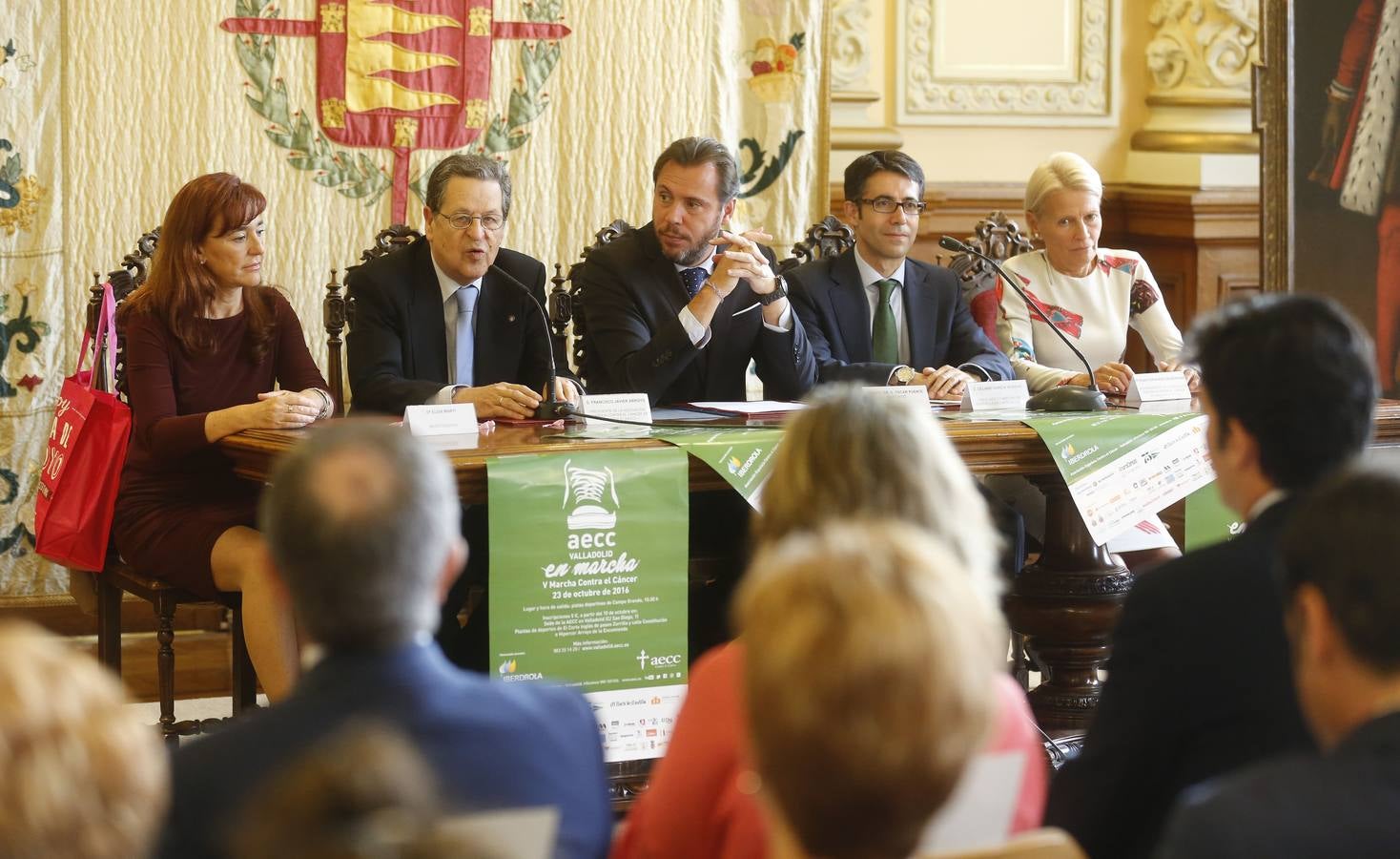 Presentación de la V Marcha Contra el Cáncer de Valladolid