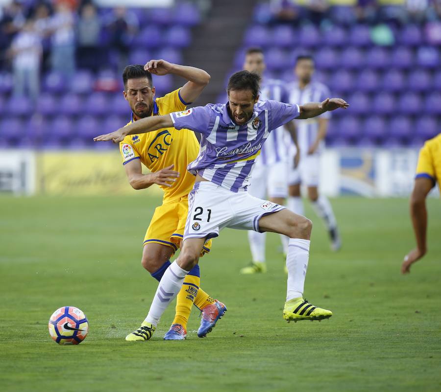 Partido del Real Valladolid contra el Alcorcón