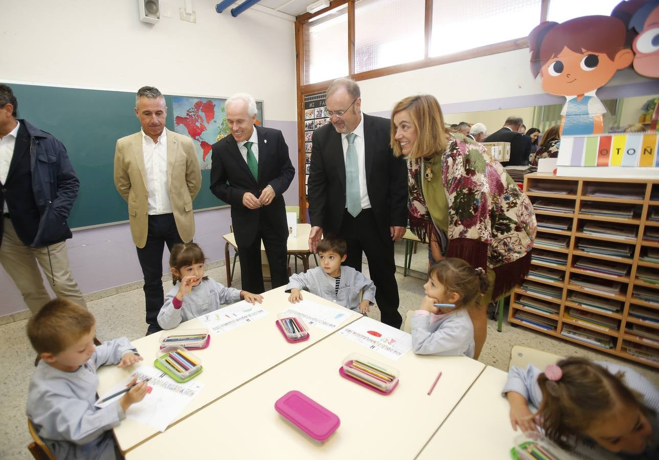 El consejero de Educación preside en Palencia los actos del 130 aniversario del colegio Jorge Manrique