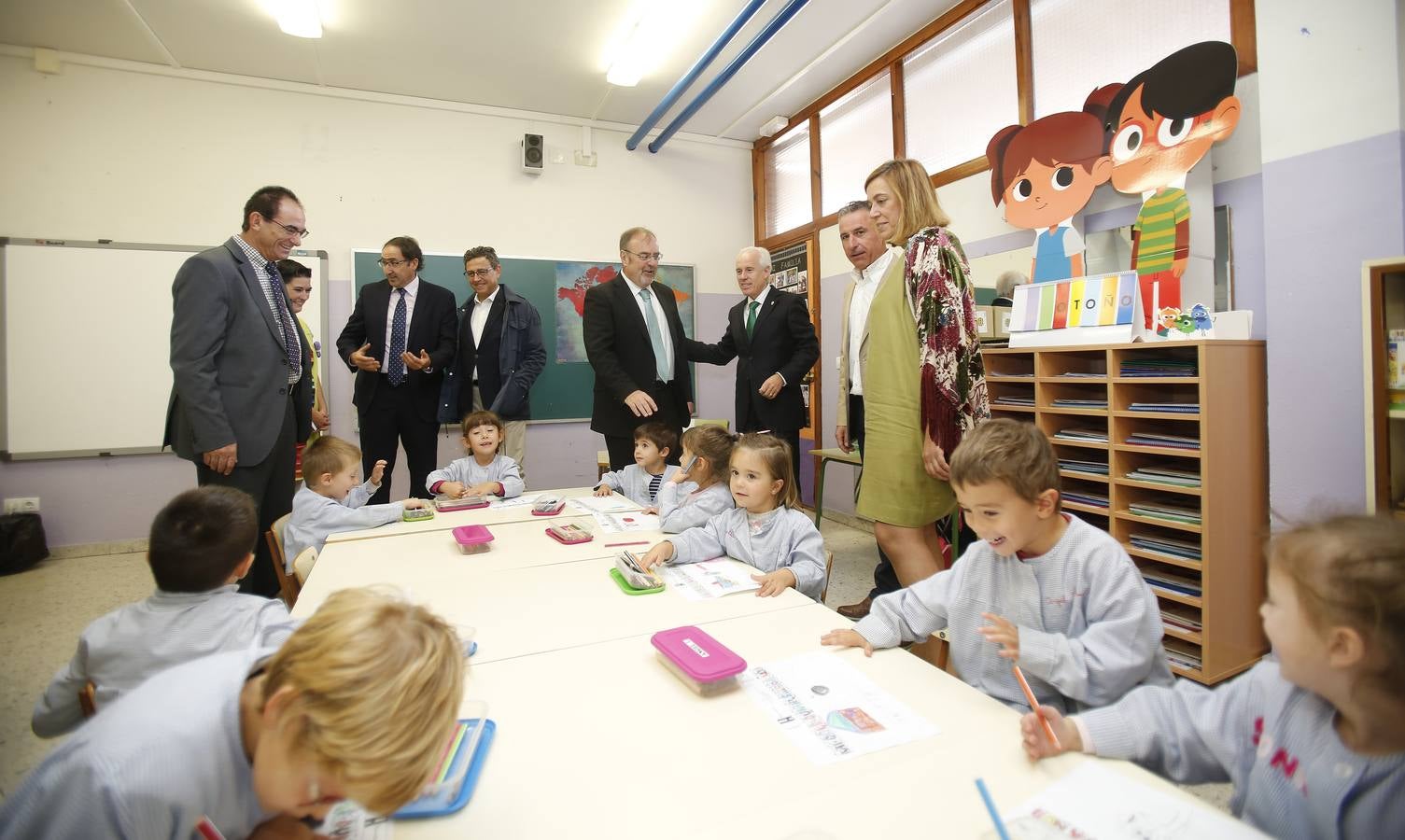 El consejero de Educación preside en Palencia los actos del 130 aniversario del colegio Jorge Manrique