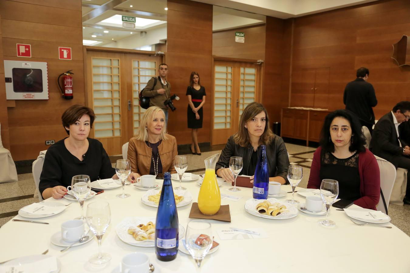 El exministra de Medio Ambiente Cristina Narbona en el Foro Económico de El Norte de Castilla en Salamanca