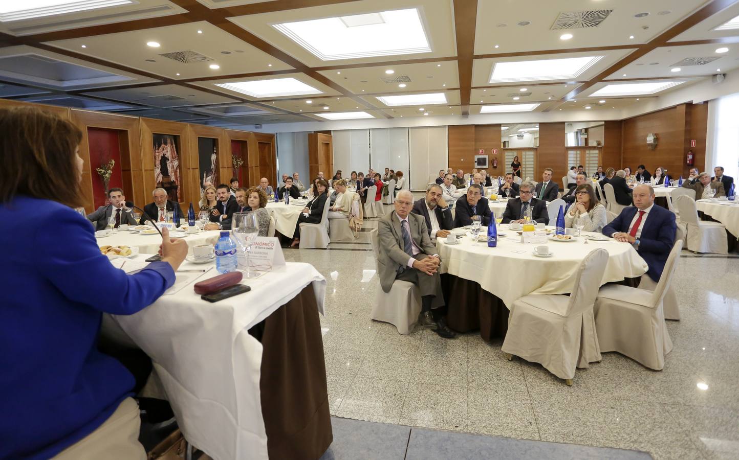 El exministra de Medio Ambiente Cristina Narbona en el Foro Económico de El Norte de Castilla en Salamanca