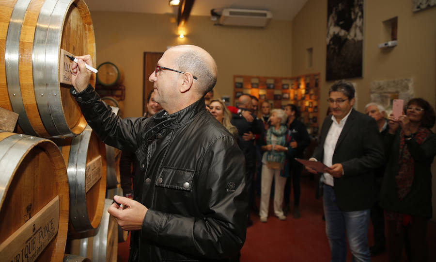 Fiesta de la vendimia en la bodega Dehesa de los Canónigos