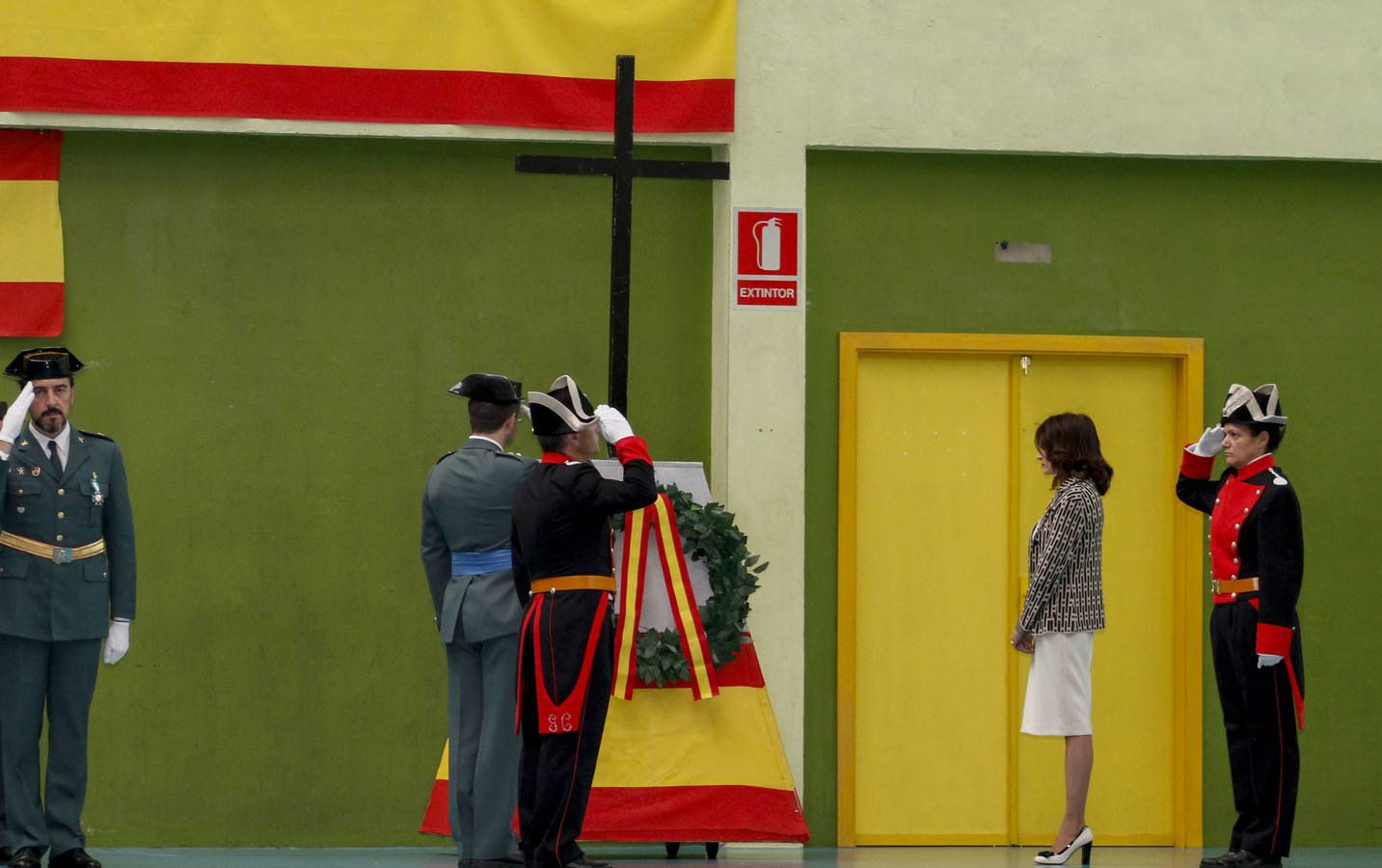 La Guardia Civil celebra la Virgen de El Pilar en Salamanca