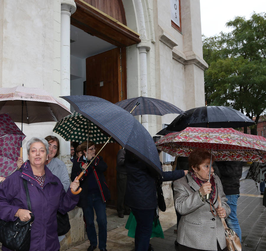 12 de Octubre pasado por agua en Valladolid
