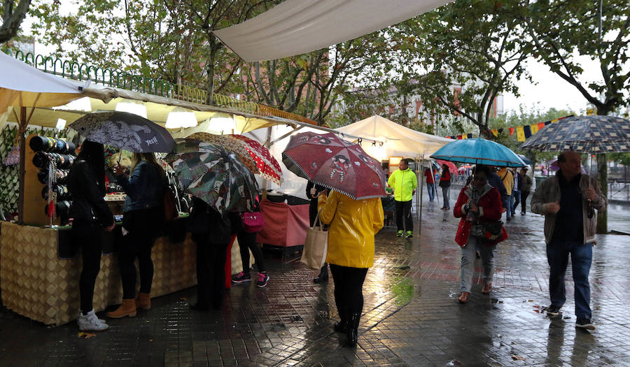 12 de Octubre pasado por agua en Valladolid