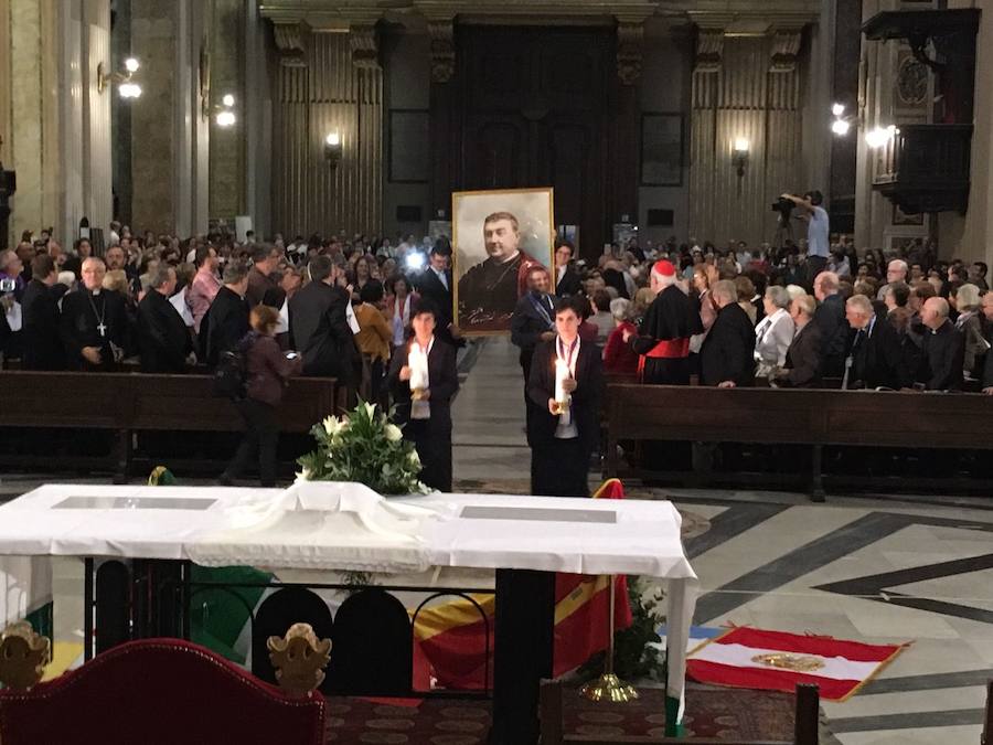 Canonización de Manuel González,exobispo de Palencia y Málaga