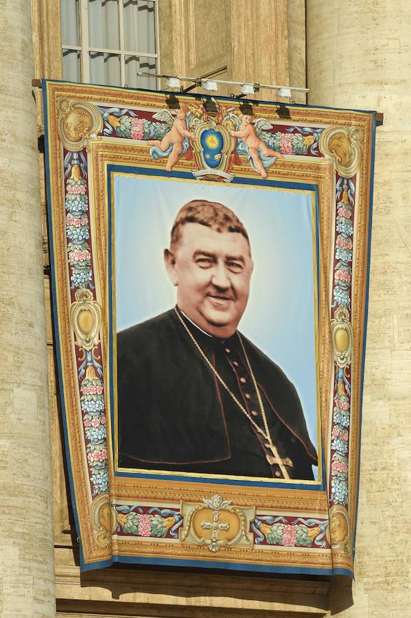 Canonización de Manuel González,exobispo de Palencia y Málaga