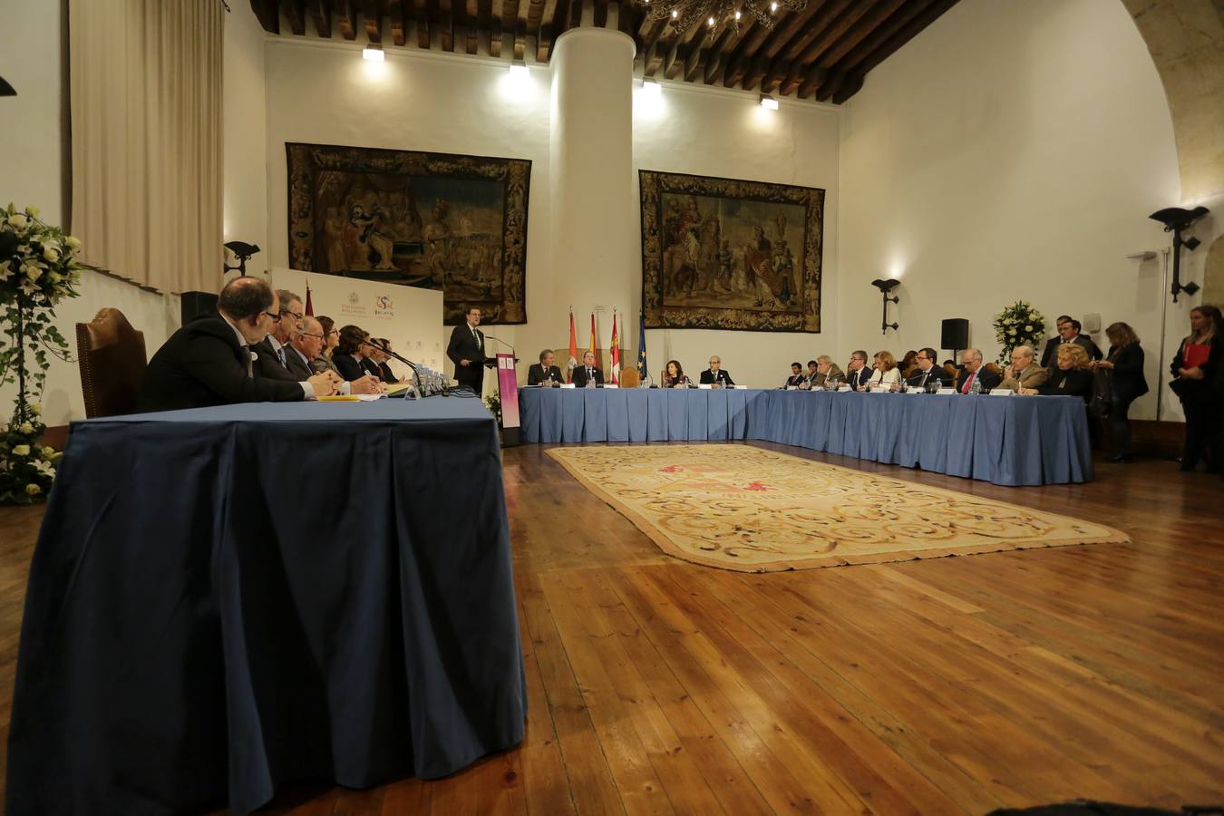 Mariano Rajoy preside en Salamanca la Comisión Interinstitucional del VIII Centenario de la Usal