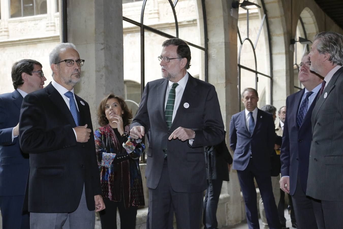 Mariano Rajoy preside en Salamanca la Comisión Interinstitucional del VIII Centenario de la Usal