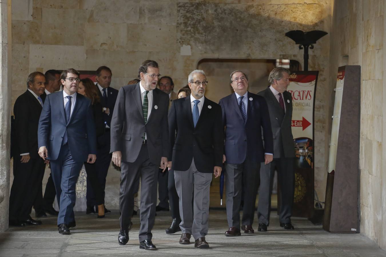 Mariano Rajoy preside en Salamanca la Comisión Interinstitucional del VIII Centenario de la Usal