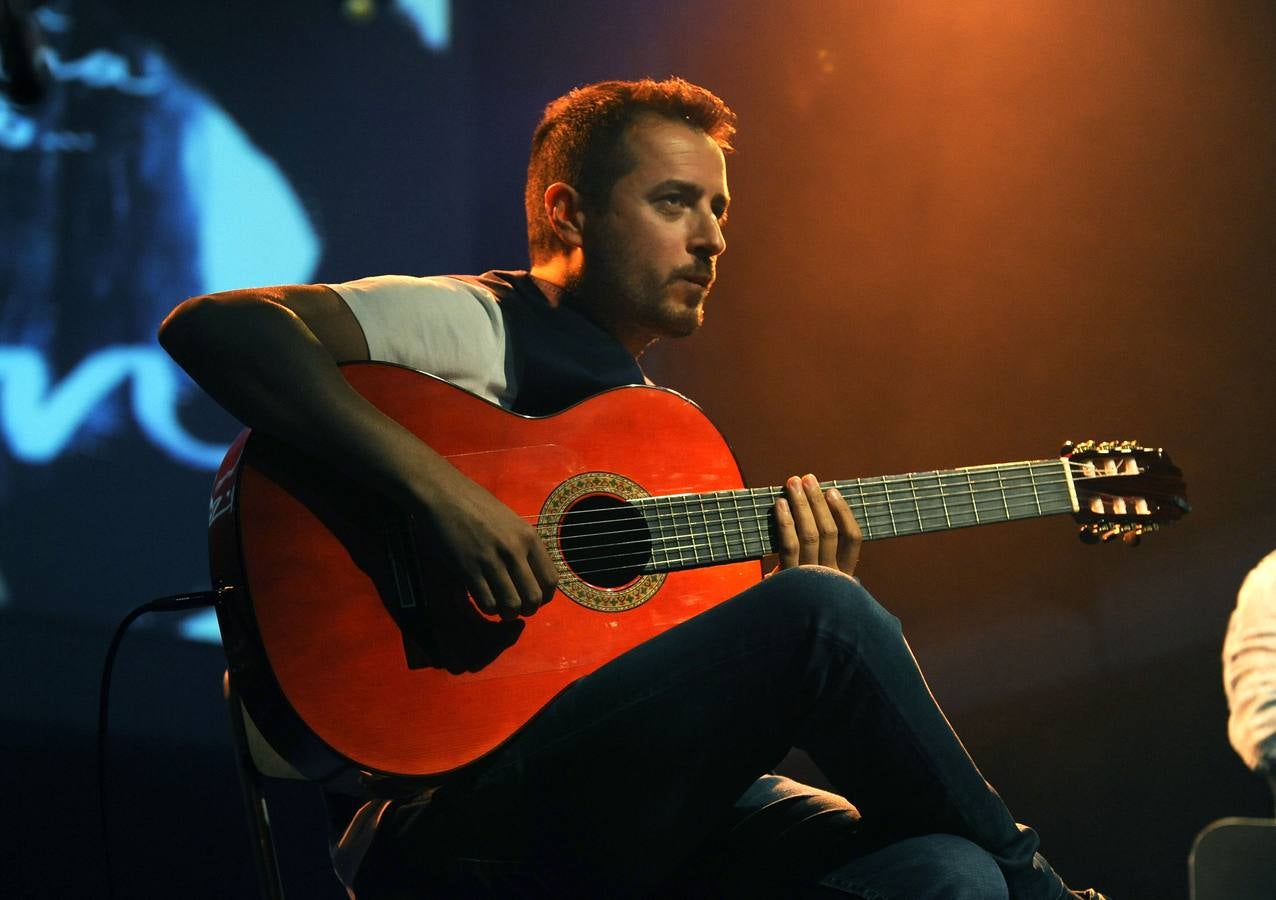 Los guitarristas Juanjo Melero y Raúl Olivar en el LAVA de Valladolid