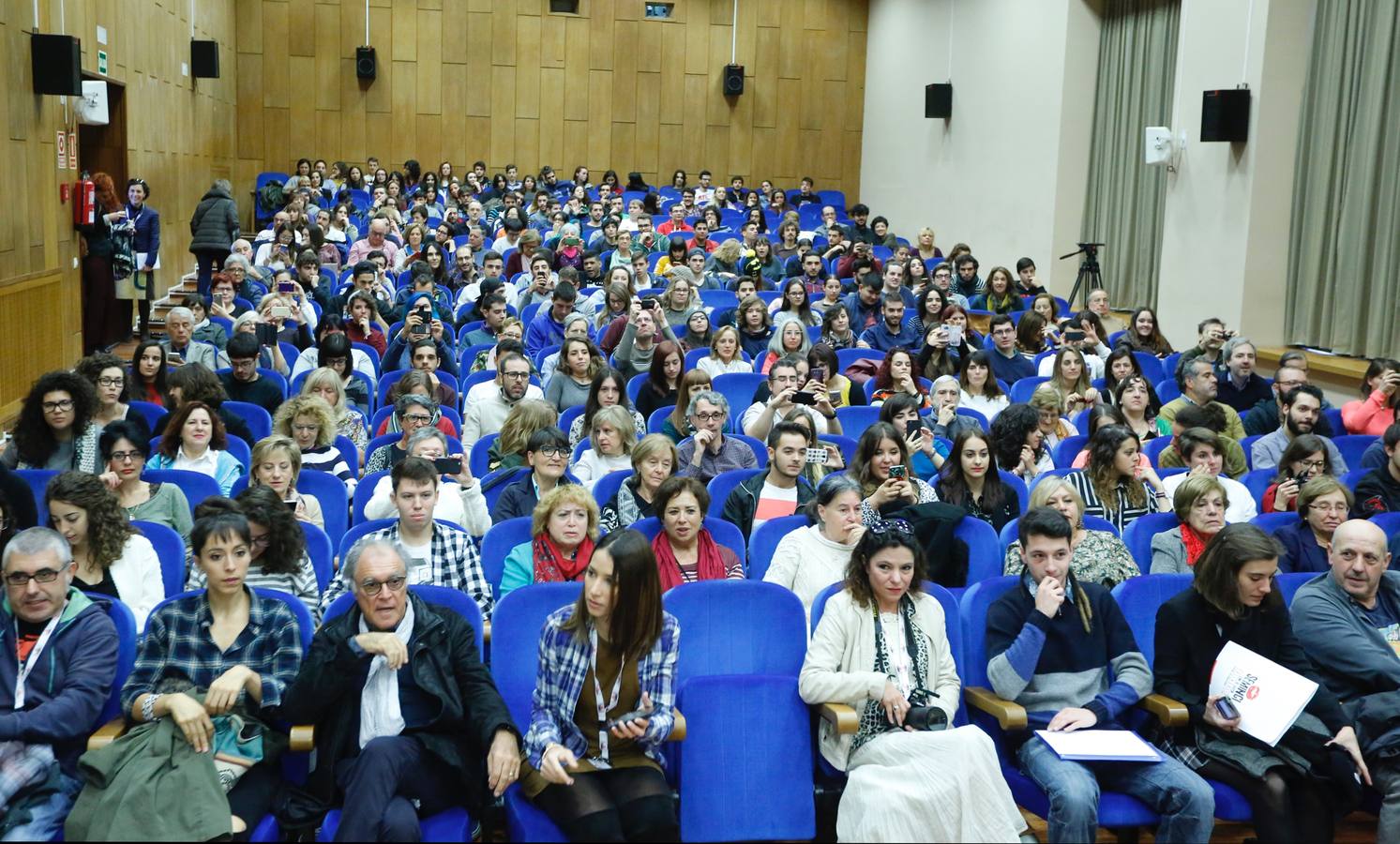 Geraldine Chaplin ofrece una &#039;master class&#039; en la Universidad de Valladolid