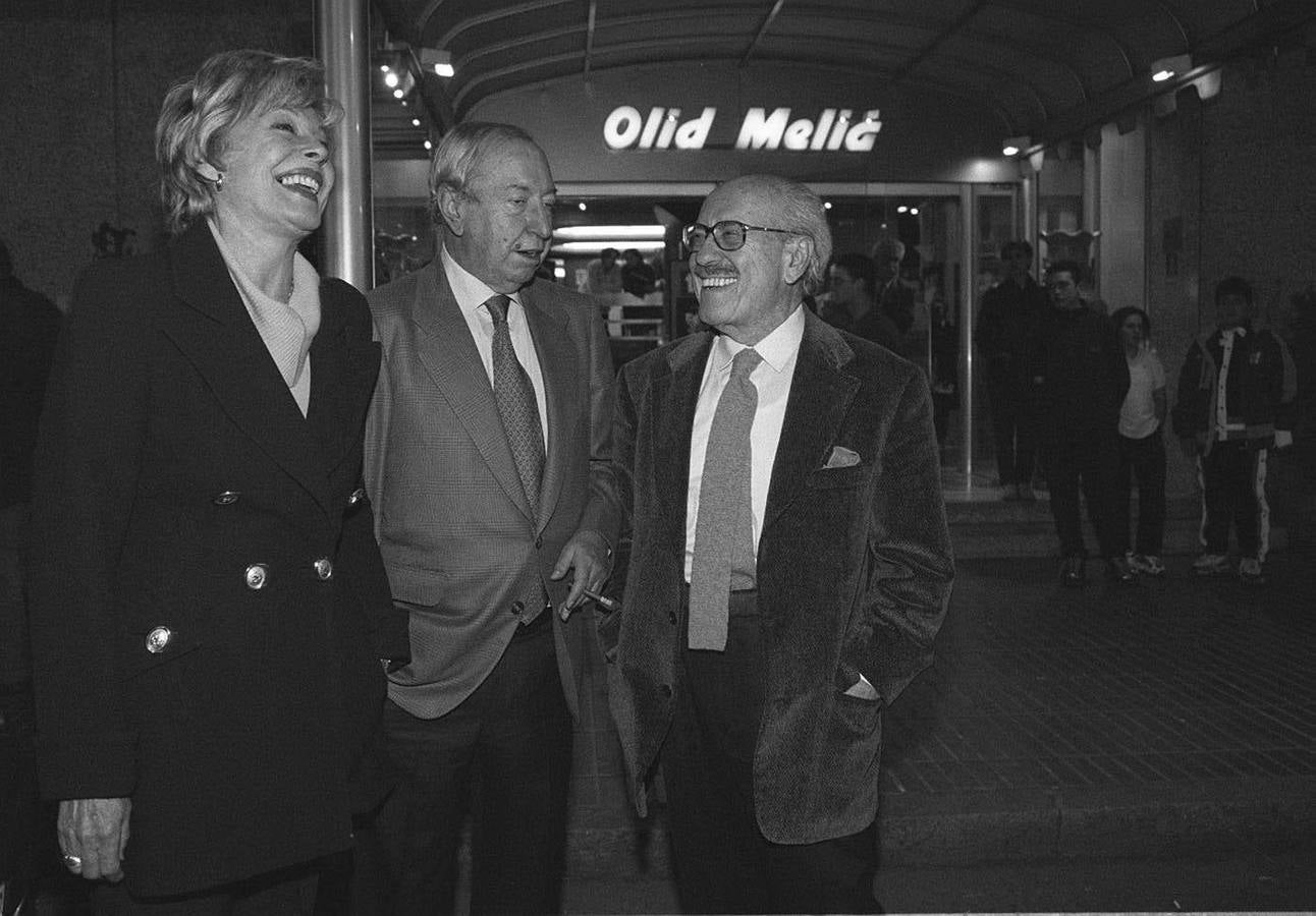 1998. Laura Valenzuela, José luis Dibildos y José Luis López Vázquez.