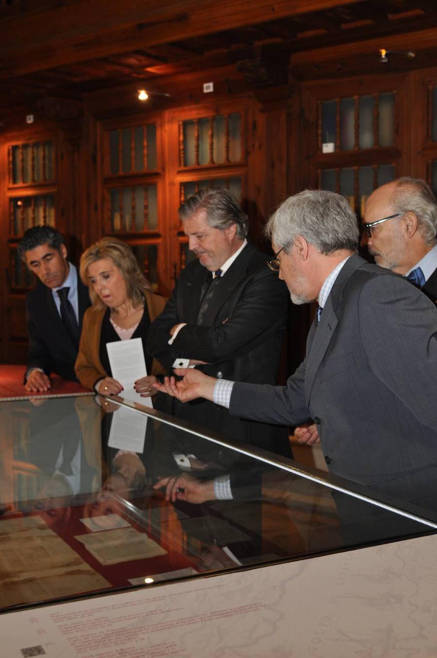 El ministro de Educación y Cultura visita el Archivo de Simancas