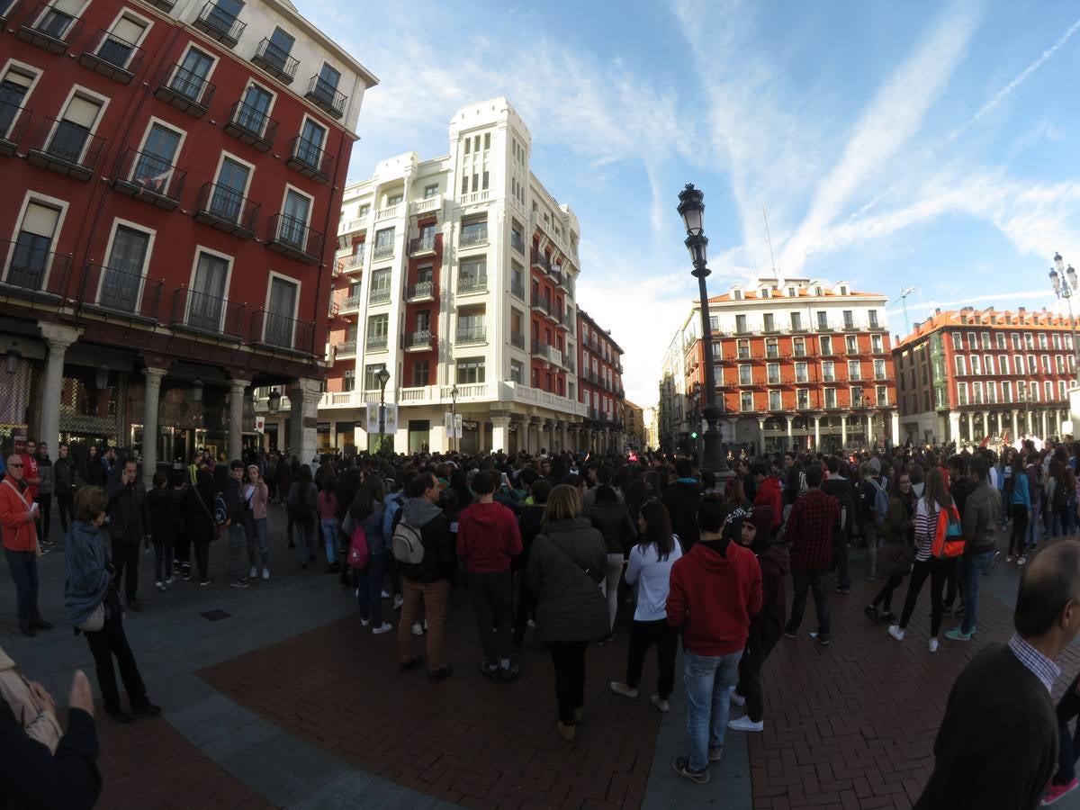 Los estudiantes toman el centro de la ciudad contra la Lomce