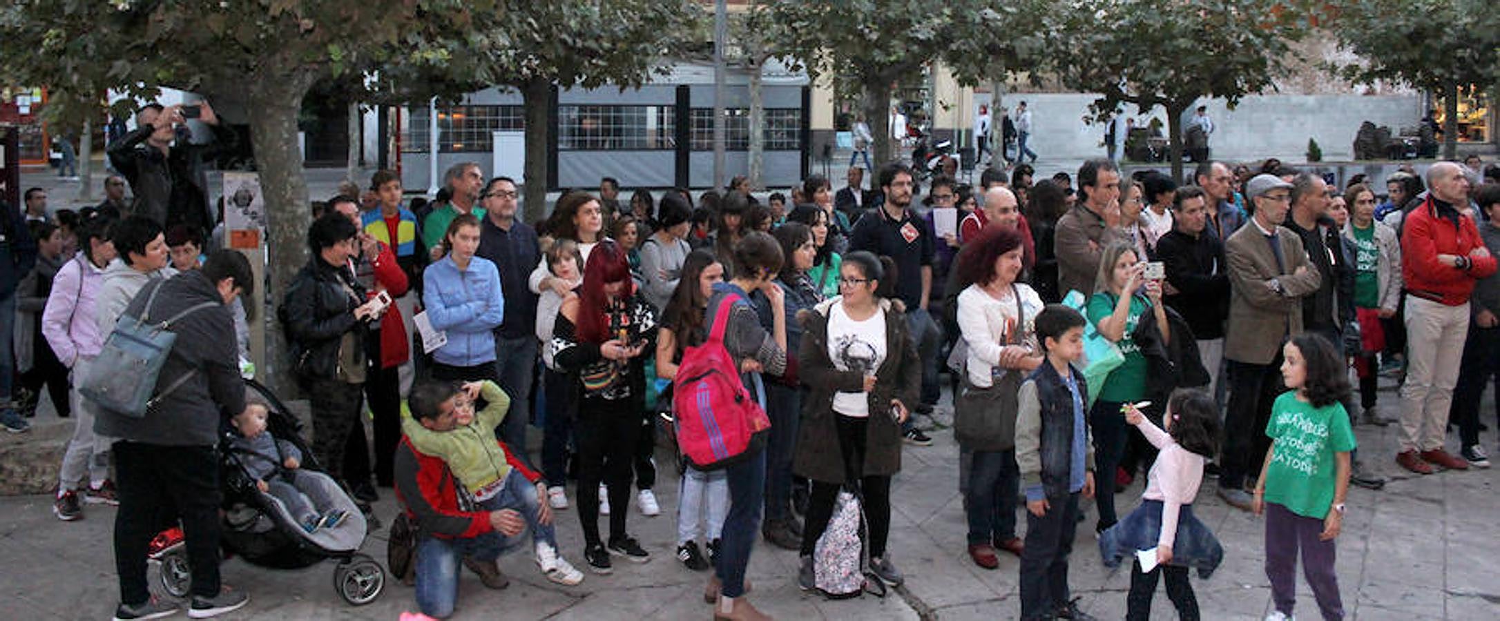 Manifestación contra la reforma de la educación en Palencia