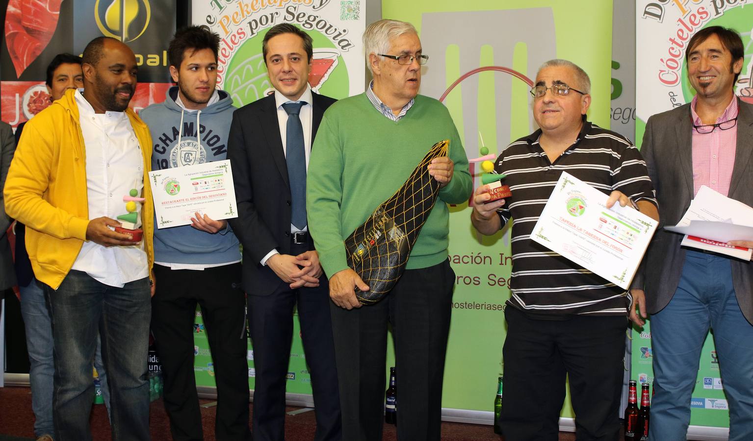 Entrega de premios del V Concurso Provincial de Tapas y Cócteles de Segovia