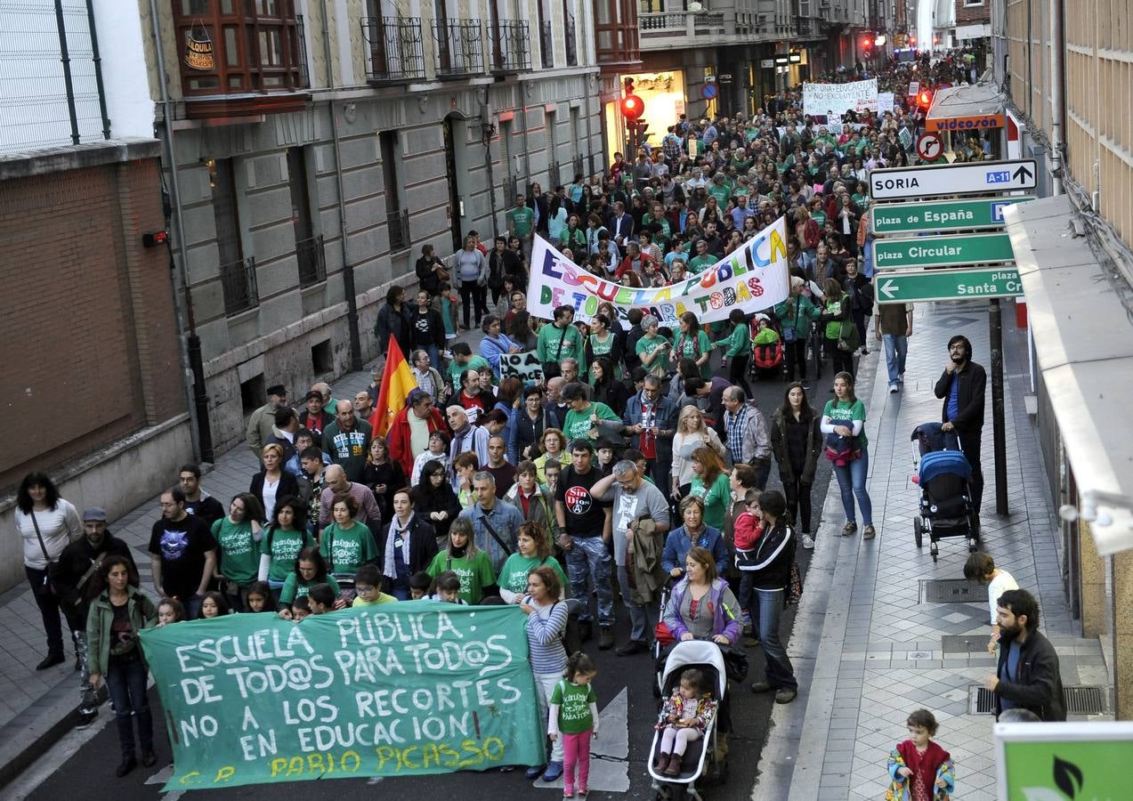 Valladolid se suma a la huelga contra las reválidas de la Lomce