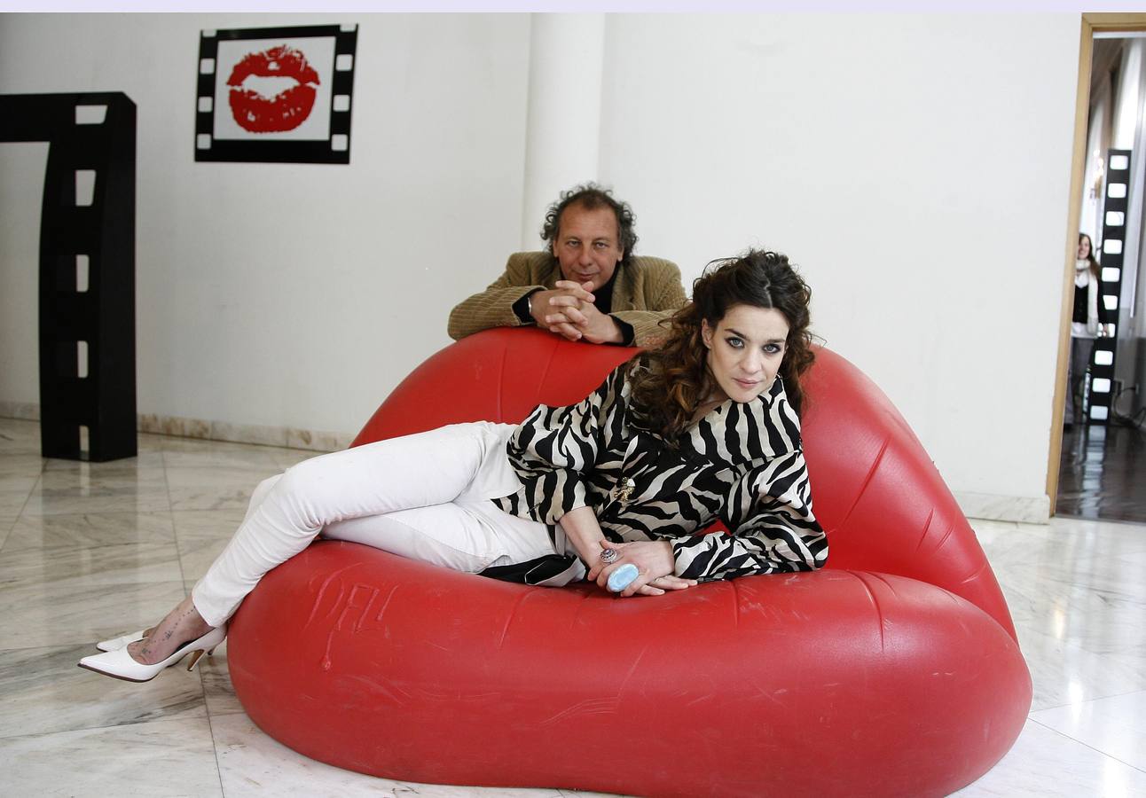 2008. Alberto Lecchi y Leticia Bredice, director y protagonista respectivamente de 'El frasco'.