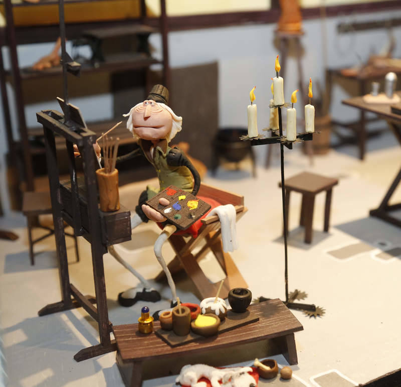 Nuevas maquetas en la exposición permanente de figuras de Plastihistoria de Palencia