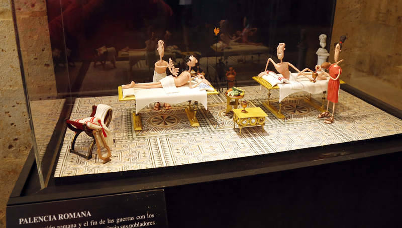 Nuevas maquetas en la exposición permanente de figuras de Plastihistoria de Palencia