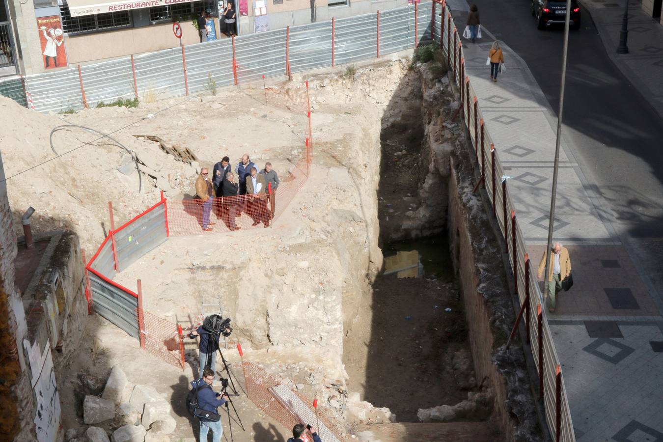Hallados restos arqueológicos en Bajada de la Libertad