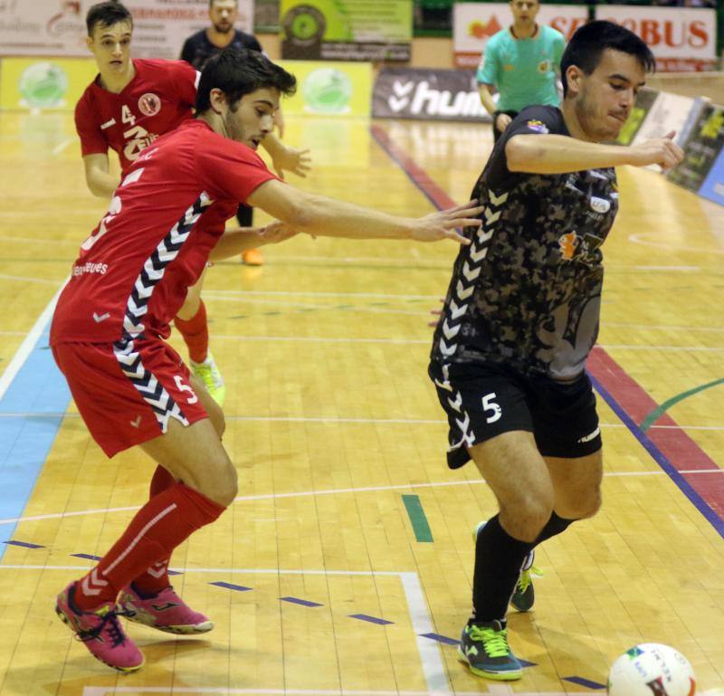 Partido Naturpellet Futsal-Puertollano en Segovia