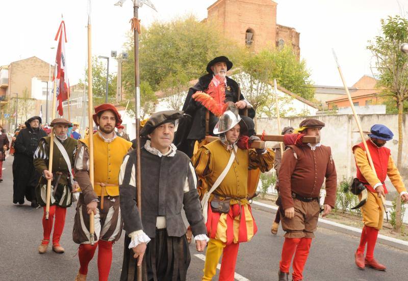 Carlos V, recibido y agasajado por Rodrigo de Dueñas en Medina del Campo