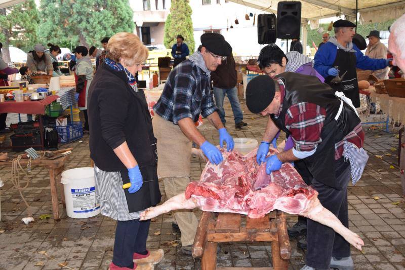 Jornadas de la matanza del cerdo en Guardo (Palencia)