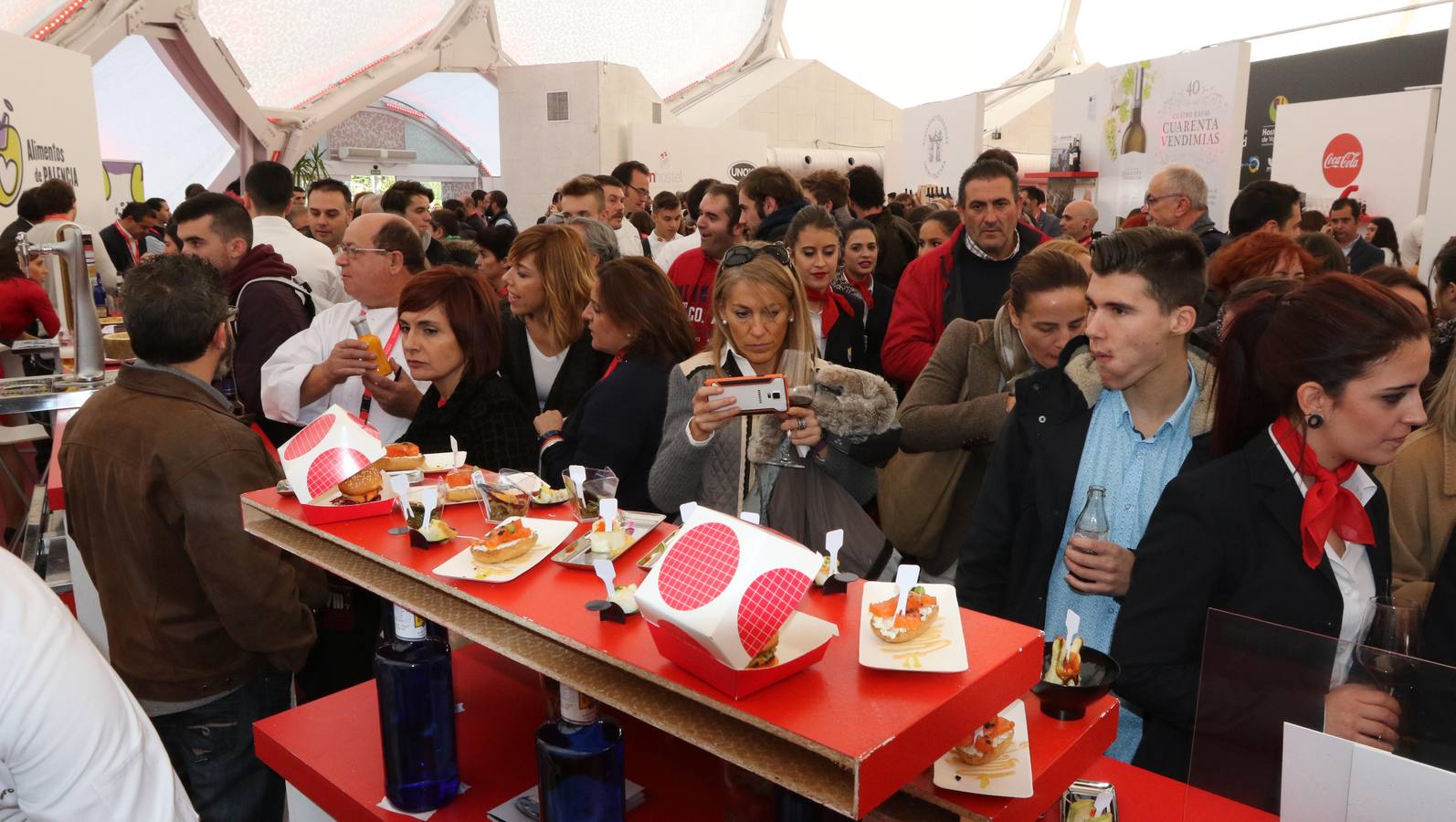Primera jornada en el XII Concurso Nacional de Pinchos y Tapas Ciudad de Valladolid
