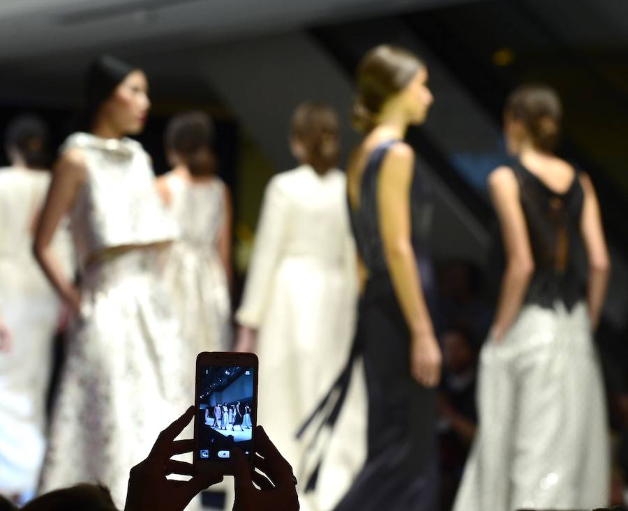 Desfile de Fely Campo en la XIX Pasarela de la Moda de Castilla y León