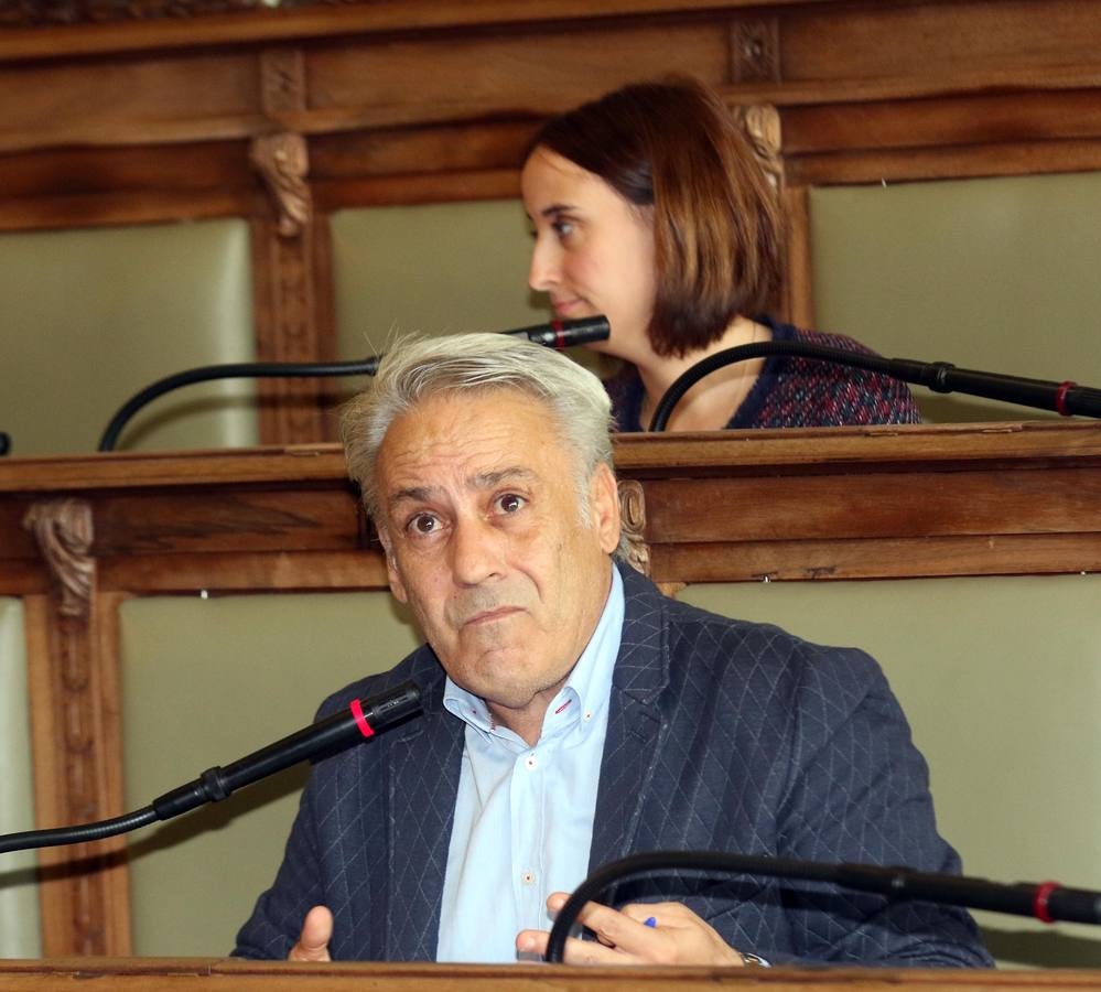 Pleno en el Ayuntamiento de Valladolid