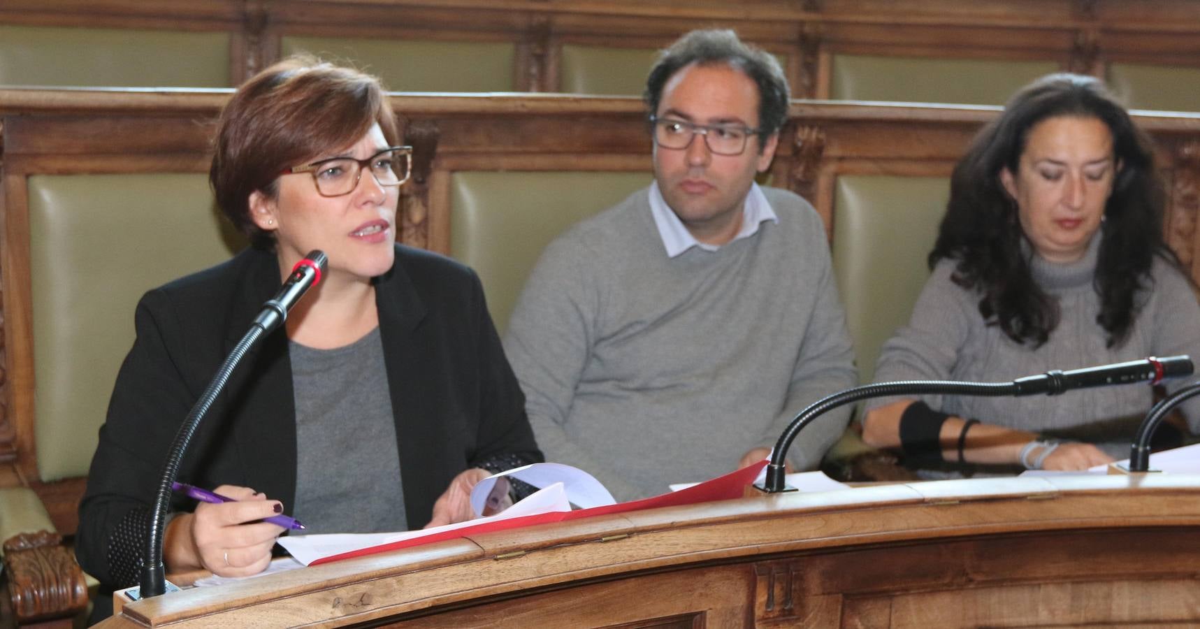 Pleno en el Ayuntamiento de Valladolid