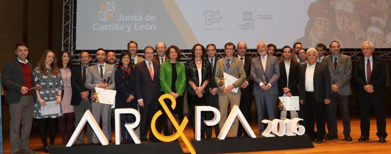Entrega de los Premios Ar&amp;amp;pa en el Auditorio Miguel Delibes