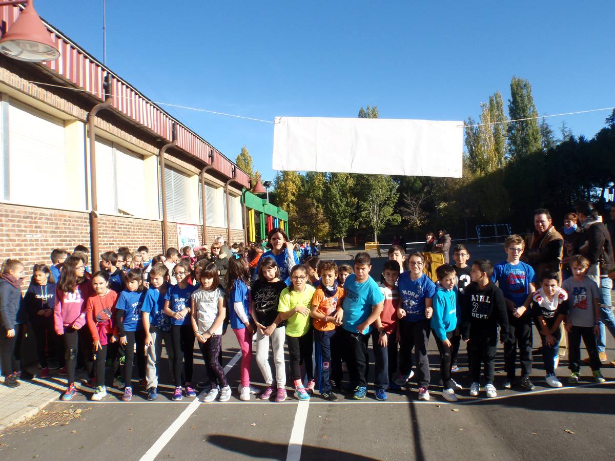Carrera solidaria en el colegio Padre Claret de Palencia