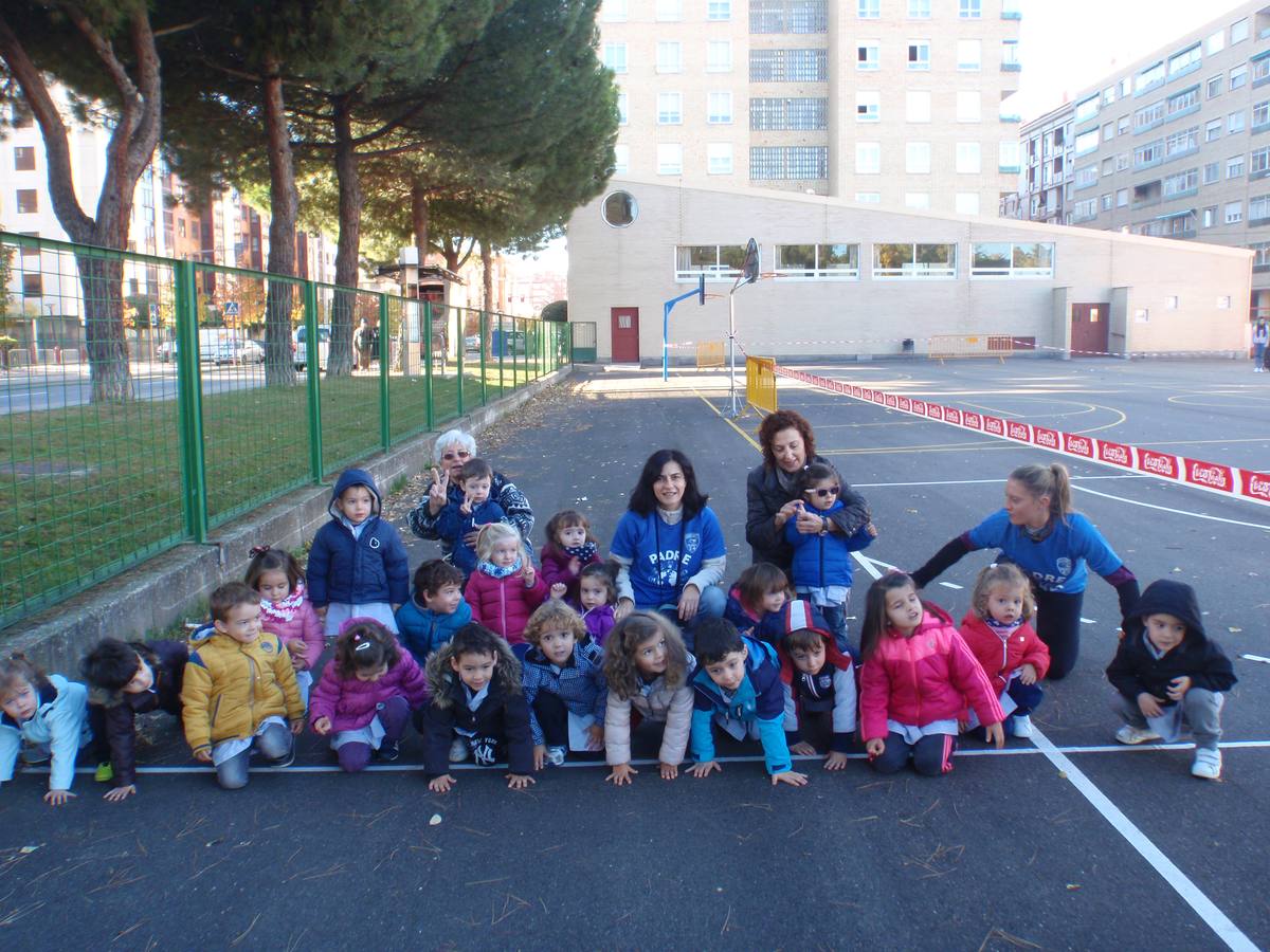 Carrera solidaria en el colegio Padre Claret de Palencia