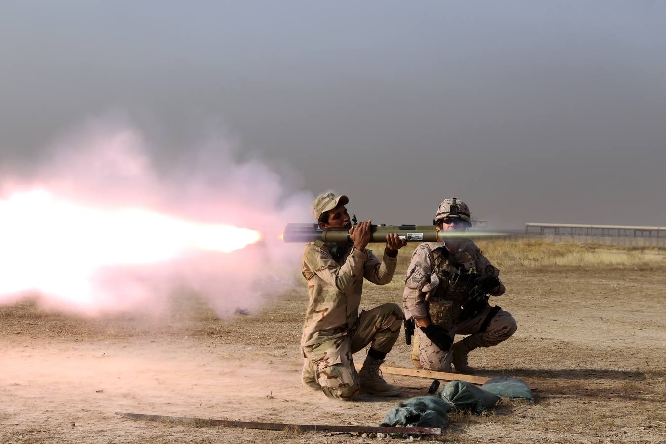 Militares españoles participan en la operación 'Inherent Resolve' de adiestramiento del ejército iraquí