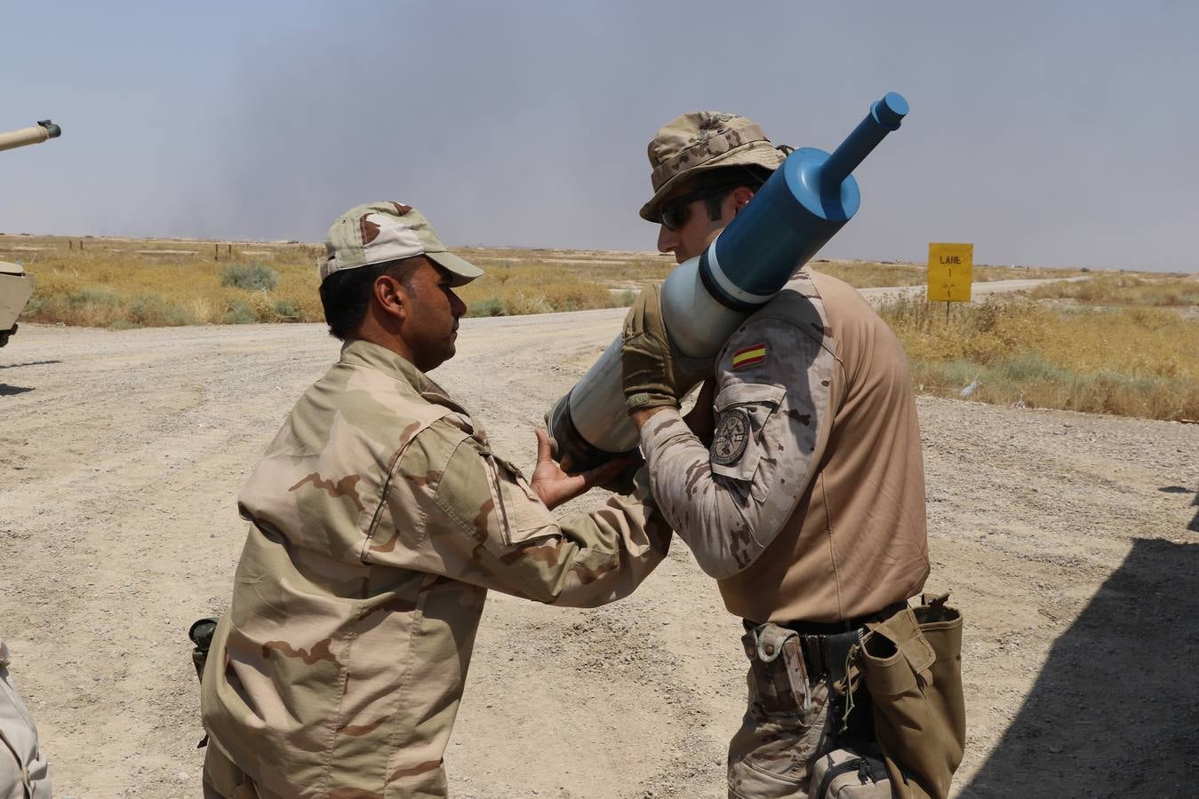 Militares españoles participan en la operación 'Inherent Resolve' de adiestramiento del ejército iraquí