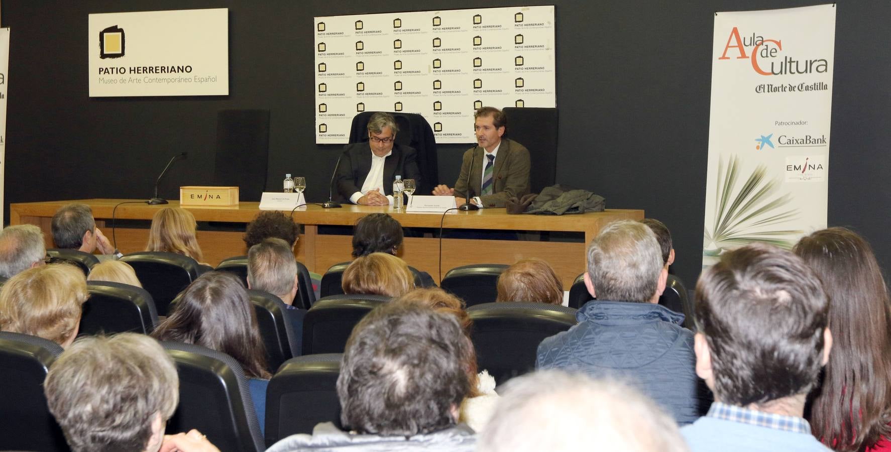 Juan Manuel de Prada, en el Aula de Cultura de El Norte de Castilla