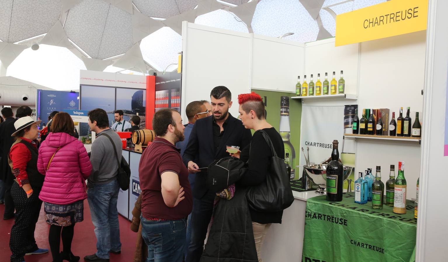 Feria Internacional Cocktail Bar (FIBAR) en la Cúpula del Milenio de Valladolid